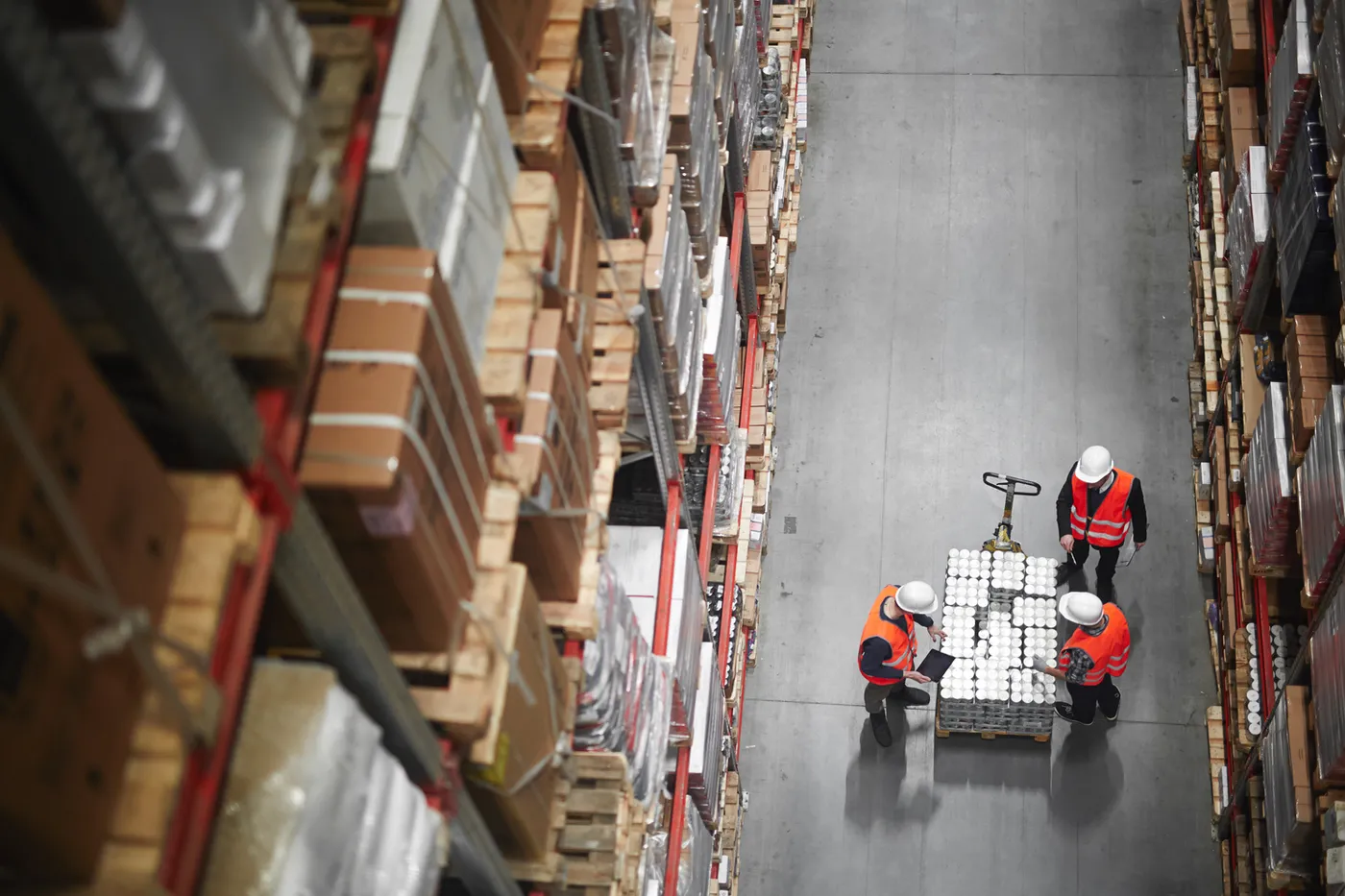 Warehouse workers