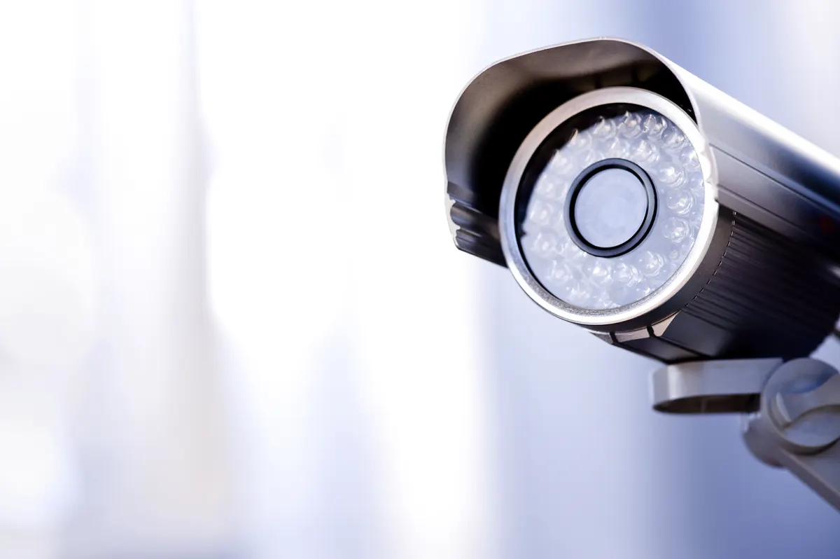 Security Camera Close Up
