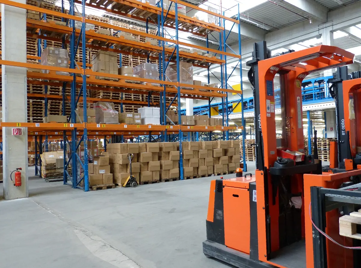 Warehouse Interior View