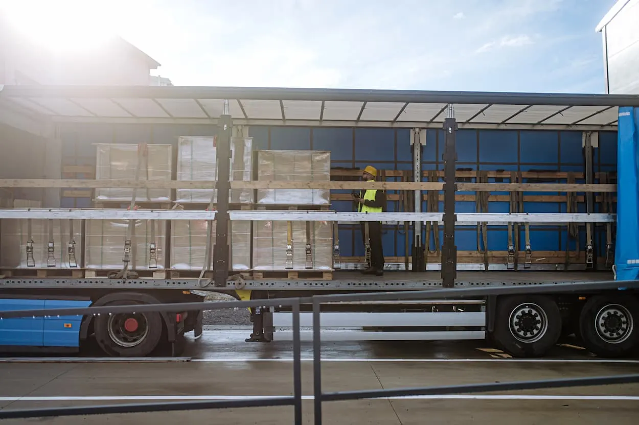 Loading truck