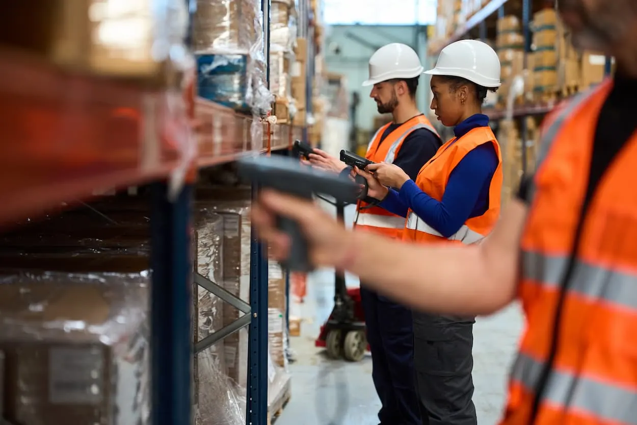 Physical coutting with barcode