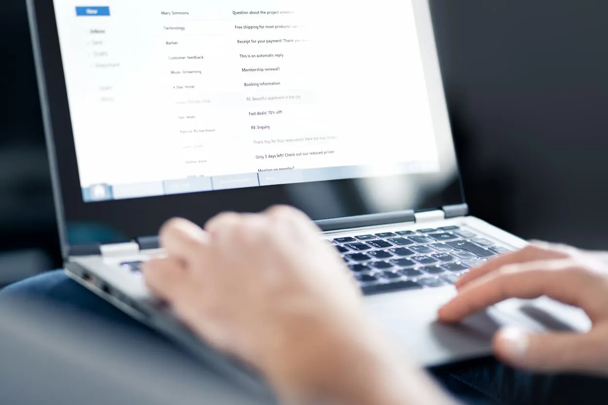 Writing an email